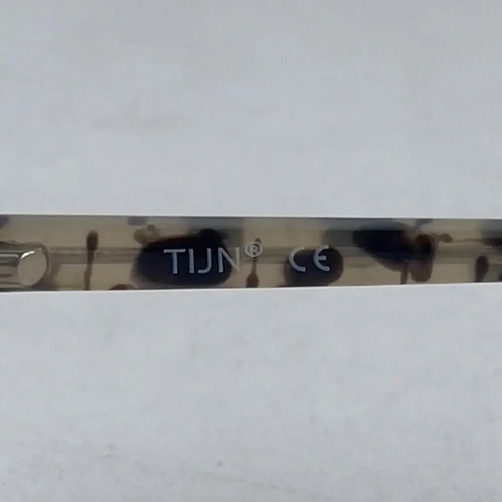 Tijn 761-T28 C6 Eyeglasses Frame Women‎ Black Tie Dye Plastic Oval 48-22-145